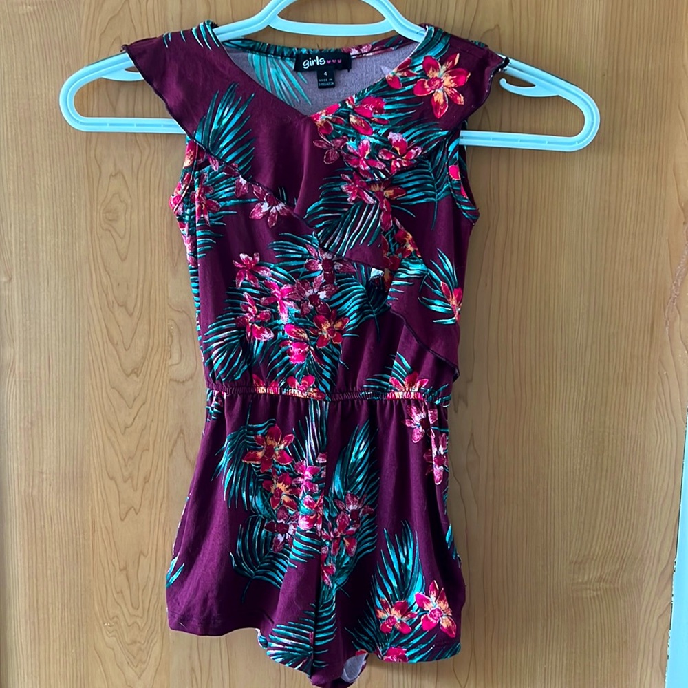 Toddlers Floral Romper 🌸🌼🌺
